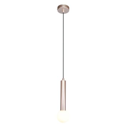 ITALUX - Pakabinamas šviestuvas su laidu FILANO 1xG9/5W/230V rožinio aukso spalvos