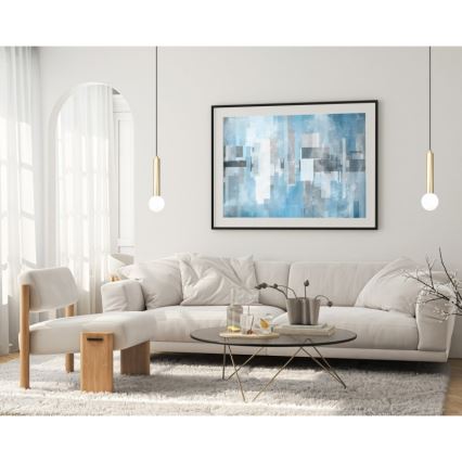 ITALUX - Liustra ant laido FILANO 1xG9/5W/230V auksinė