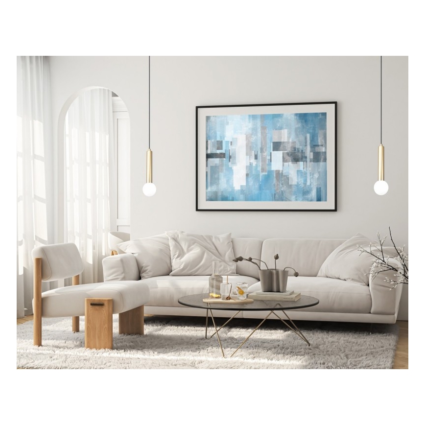 ITALUX - Liustra ant laido FILANO 1xG9/5W/230V auksinė