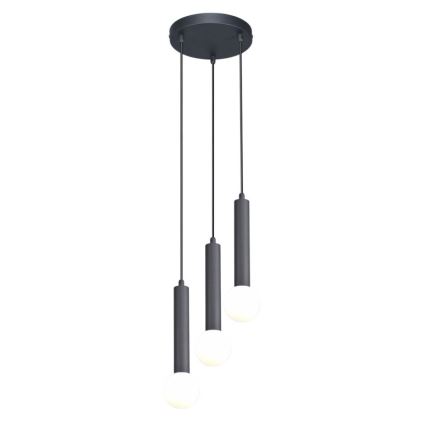 ITALUX - Liustra ant laido FILANO 3xG9/5W/230V juoda