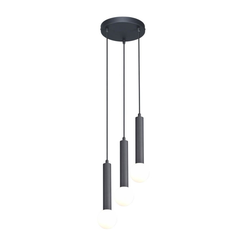 ITALUX - Liustra ant laido FILANO 3xG9/5W/230V juoda
