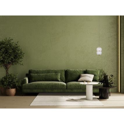 ITALUX - LED liustra ant laido ALANI LED/6W/230V 3000K juoda/auksinė