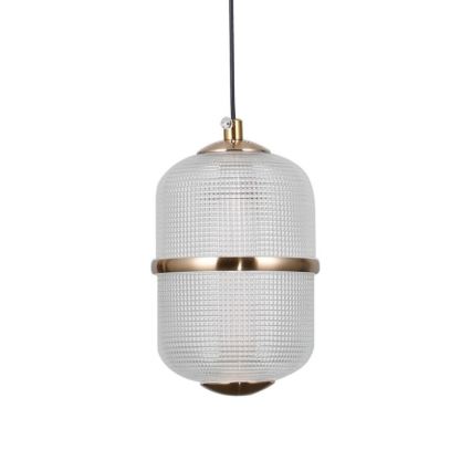 ITALUX - LED liustra ant laido ALANI LED/6W/230V 3000K juoda/auksinė