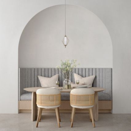 ITALUX - LED pakabinamas šviestuvas ant laido SEVILLA LED/5W/230V 3000K auksinis