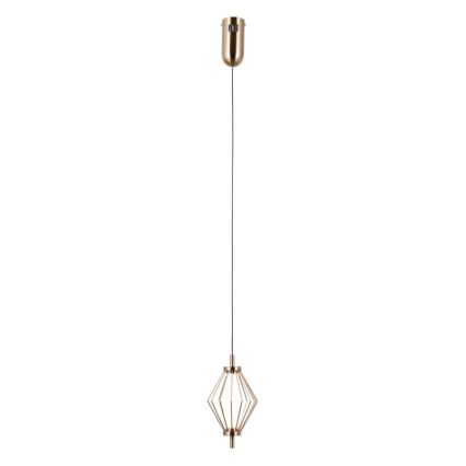 ITALUX - LED pakabinamas šviestuvas ant laido SEVILLA LED/5W/230V 3000K auksinis
