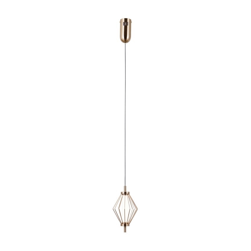 ITALUX - LED pakabinamas šviestuvas ant laido SEVILLA LED/5W/230V 3000K auksinis