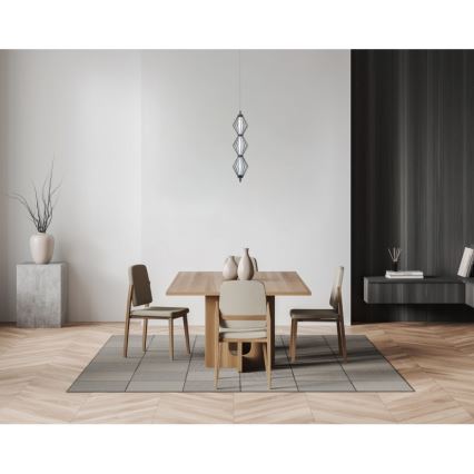 ITALUX - LED pakabinamas šviestuvas ant laido SEVILLA LED/15W/230V 3000K juodas