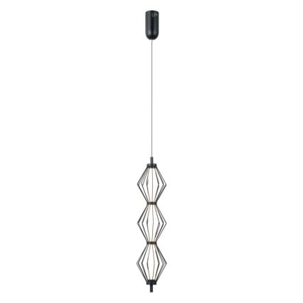 ITALUX - LED pakabinamas šviestuvas ant laido SEVILLA LED/15W/230V 3000K juodas