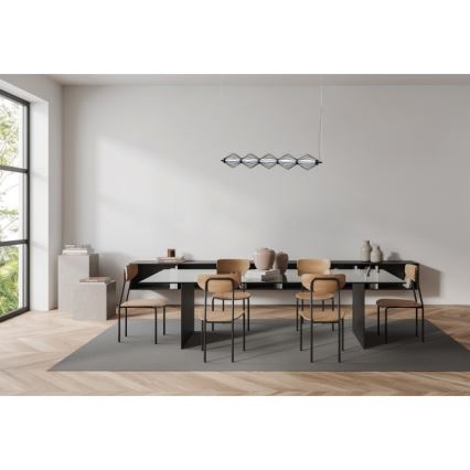 ITALUX - LED liustra ant laido SEVILLA LED/25W/230V 3000K juoda
