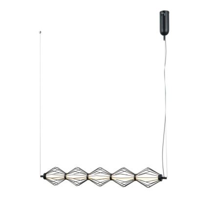 ITALUX - LED liustra ant laido SEVILLA LED/25W/230V 3000K juoda