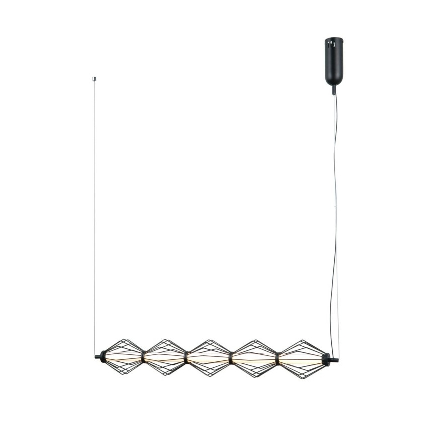 ITALUX - LED liustra ant laido SEVILLA LED/25W/230V 3000K juoda