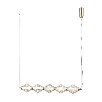 ITALUX - LED pakabinamas šviestuvas ant laido SEVILLA LED/25W/230V 3000K auksinis