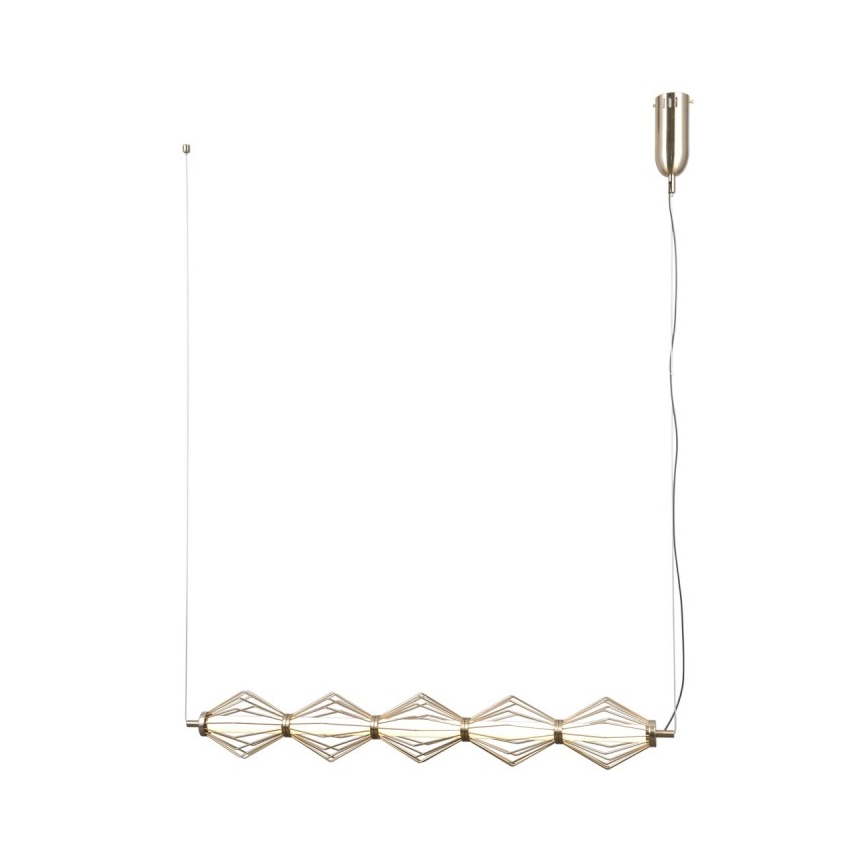 ITALUX - LED pakabinamas šviestuvas ant laido SEVILLA LED/25W/230V 3000K auksinis