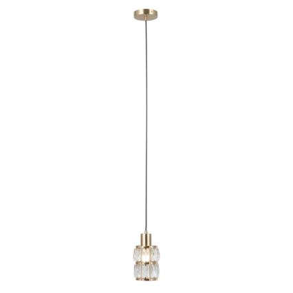 ITALUX - Pakabinamas šviestuvas ALMA ant laido 1xE27/40W/230V, auksinis
