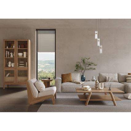 ITALUX - Pakabinamas šviestuvas ant troselio TARASO 3xE14/40W/230V juoda/auksinė
