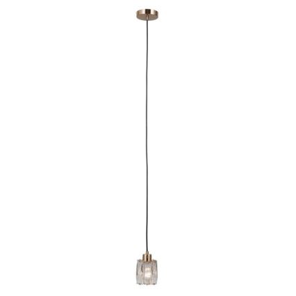 ITALUX - Pakabinama liustra TORNO ant laido 1xE14/40W/230V auksinė