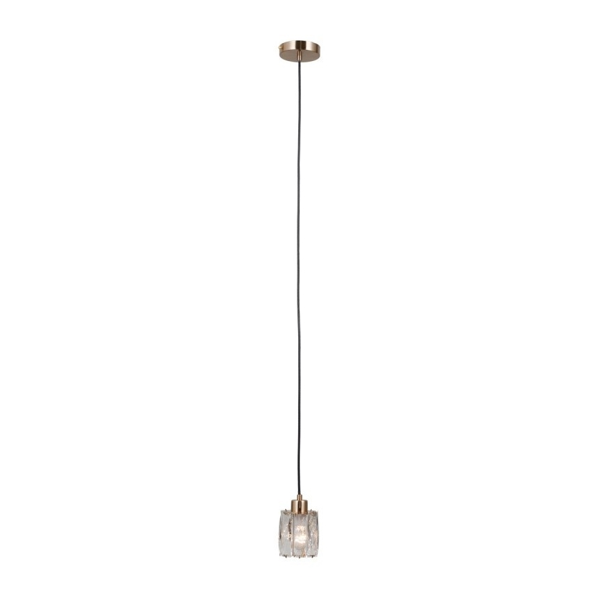 ITALUX - Pakabinama liustra TORNO ant laido 1xE14/40W/230V auksinė