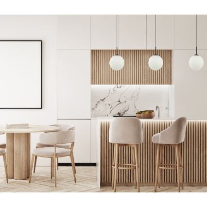 ITALUX - Pakabinamas sietynas DEORE 1xE27/40W/230V diametras 30 cm juoda
