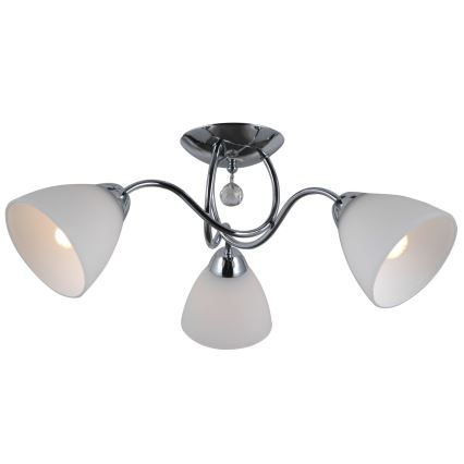 ITALUX - Tvirtinamas sietynas LUGANO 3xE27/40W/230V