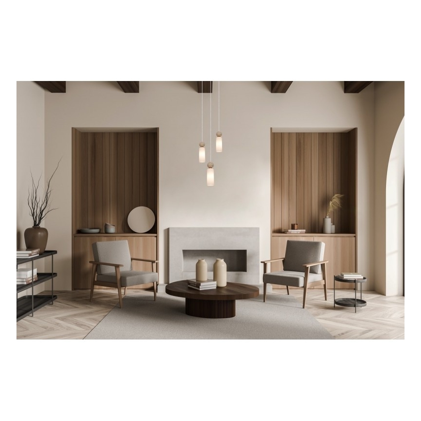 ITALUX - Pakabinama liustra SANTOS su laidu 3xG9/40W/230V auksinė