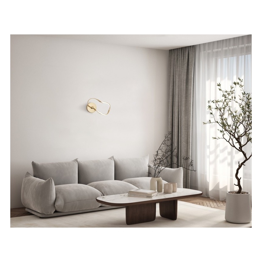 ITALUX - LED sieninis šviestuvas AMAYA LED/20W/230V auksinis