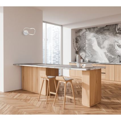ITALUX - LED sieninis šviestuvas AMAYA LED/20W/230V balta