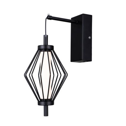 ITALUX - LED Sieninis šviestuvas SEVILLA LED/5W/230V 3000K juodas