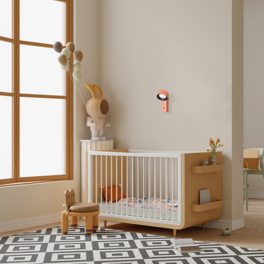 ITALUX - LED sieninis šviestuvas OTAL LED/1,8W/230V 4000K oranžinė