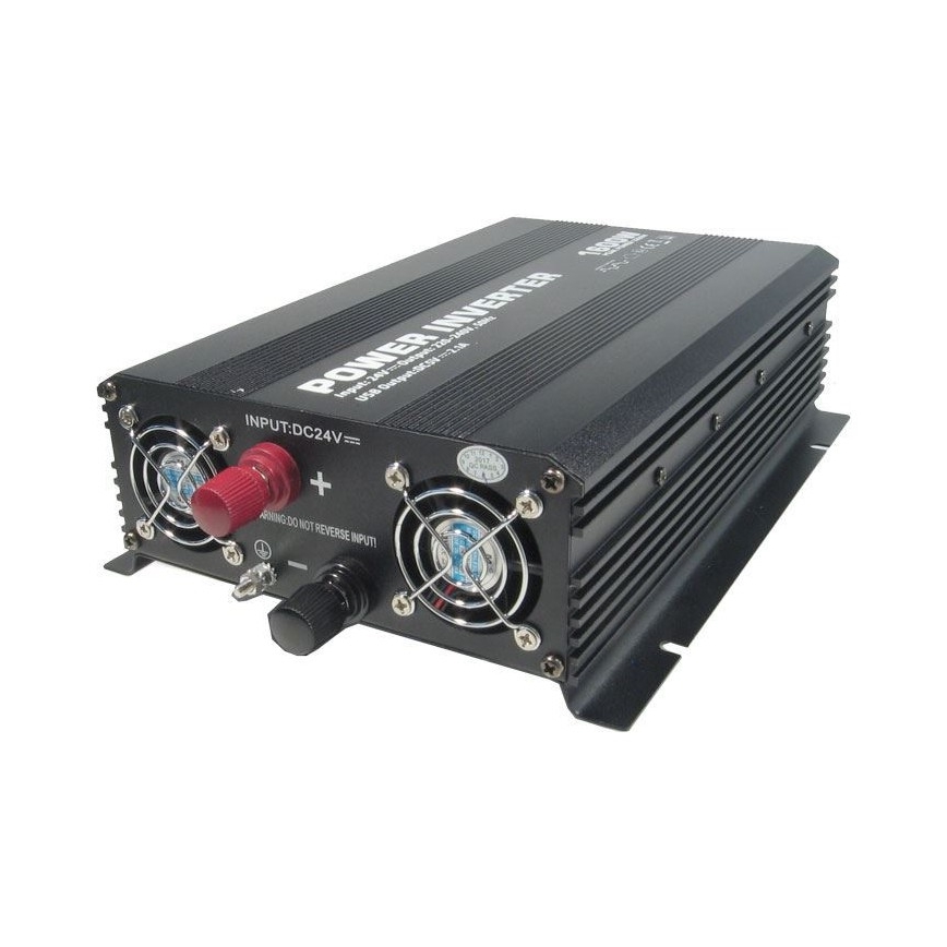 Įtampos keitiklis 1600W/12V/230V + USB