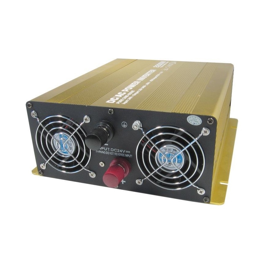 Įtampos keitiklis 2200W/12V/230V + USB