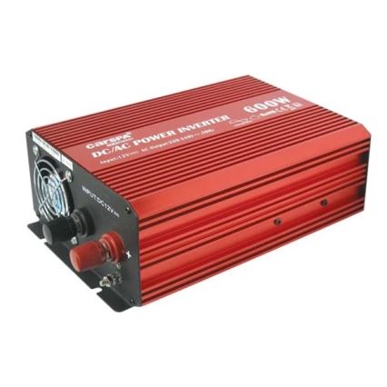 Įtampos keitiklis CARSPA 600W/12/230V + USB