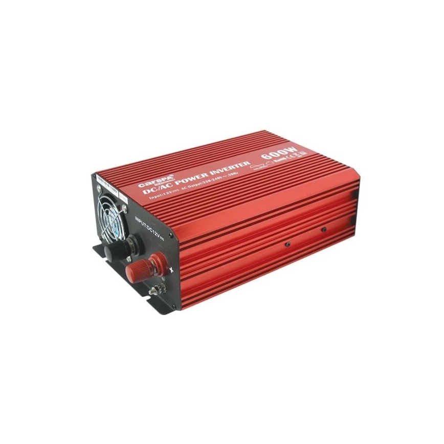 Įtampos keitiklis CARSPA 600W/12/230V + USB