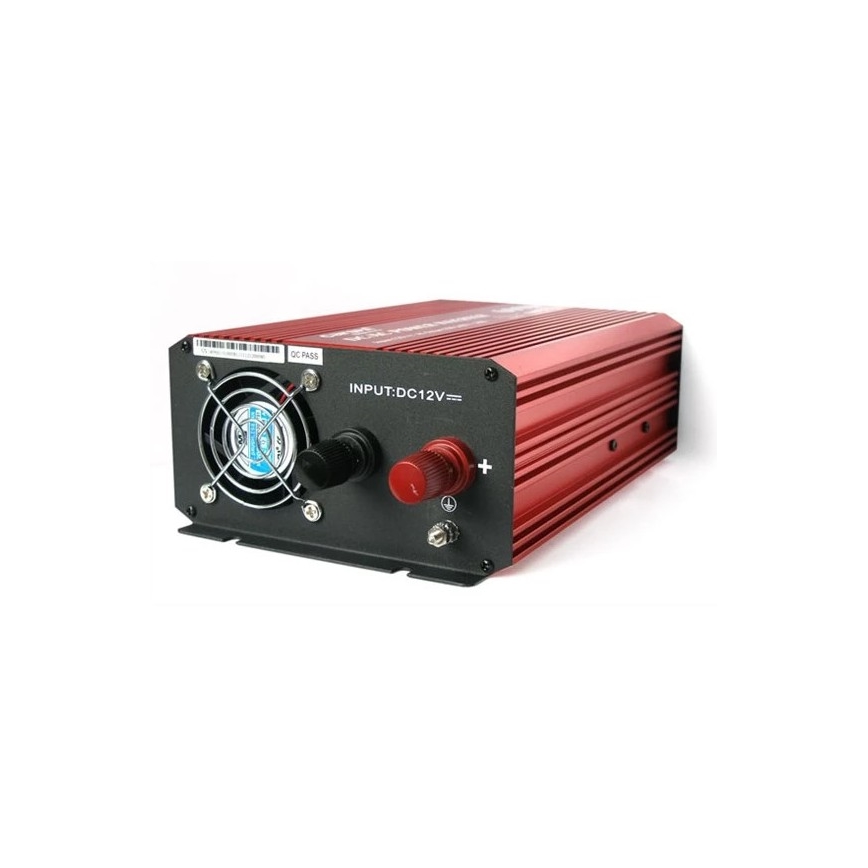 Įtampos keitiklis CARSPA 600W/12/230V + USB