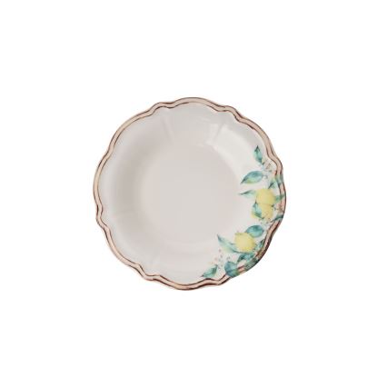 Įvairiaspalvis 24 dalių porcelianinis indų rinkinys