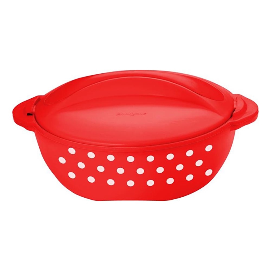 Izoliuotas maisto konteineris TORO 2 l raudona