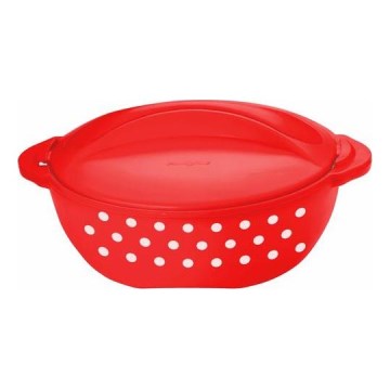 Izoliuotas maisto konteineris TORO 3 l raudona