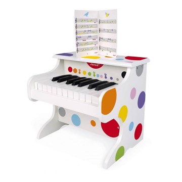 Janod - Elektroninis pianinas CONFETTI 4xAA