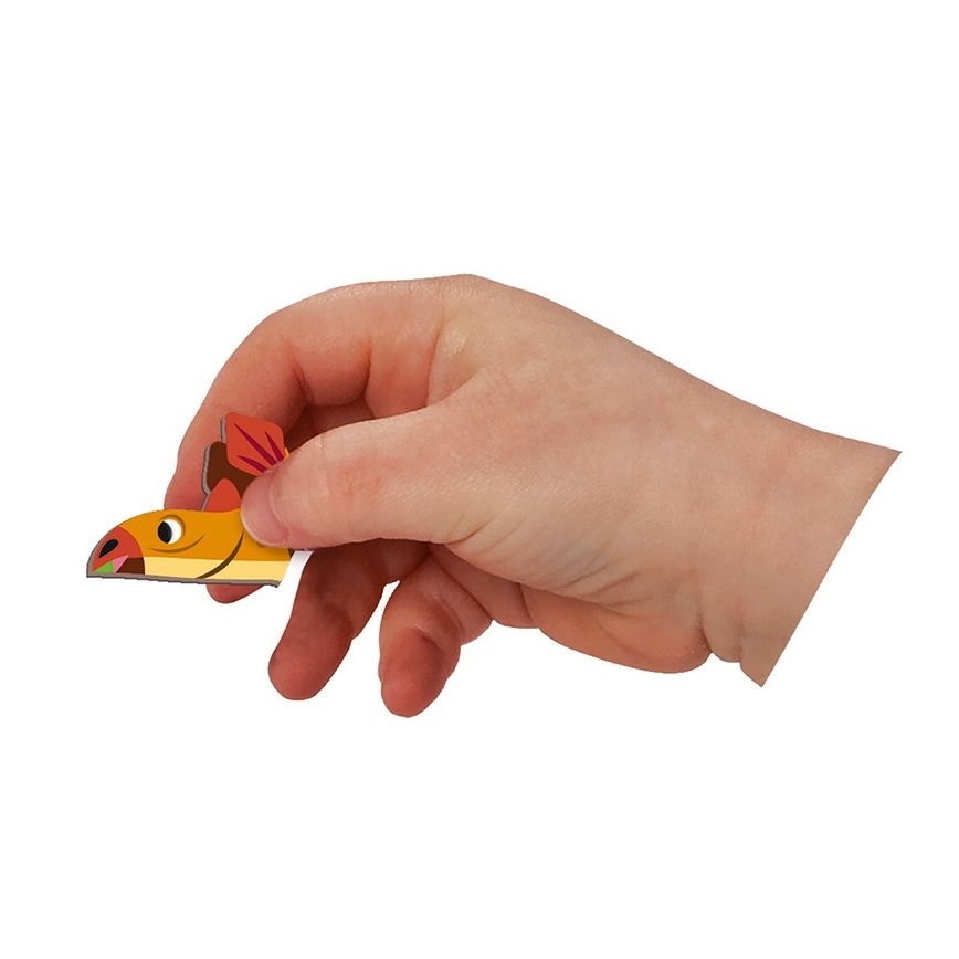 Janod - Magnetinis interaktyvus rinkinys MAGNETIBOOK dinozaurai