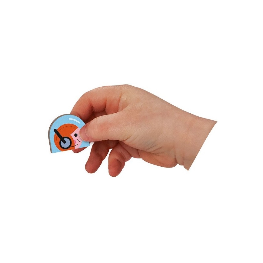 Janod - Magnetinis interaktyvus rinkinys MAGNETIBOOK gyvūnai