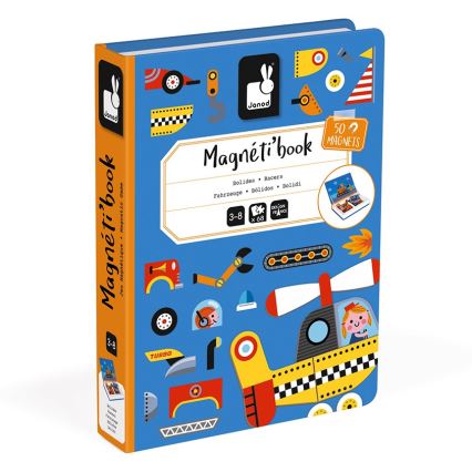 Janod - Magnetinis interaktyvus rinkinys MAGNETIBOOK gyvūnai