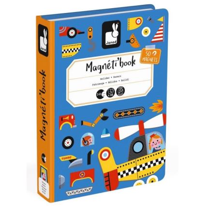 Janod - Magnetinis interaktyvus rinkinys MAGNETIBOOK gyvūnai