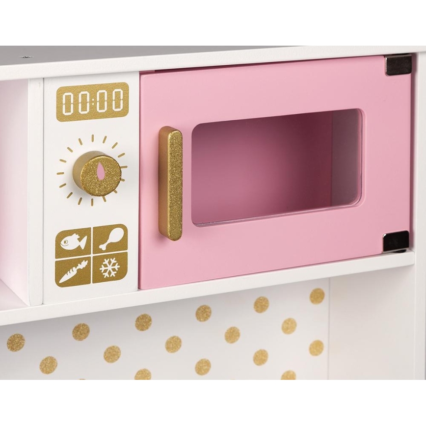 Janod - Medinė virtuvėlė su LED plokšte CANDY CHIC