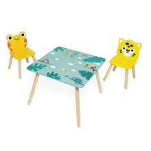 Janod - Medinis stalas su kėdėmis TROPIK