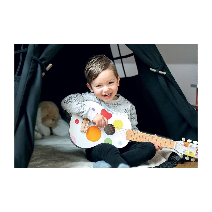 Janod - Vaikiška gitara CONFETTI 6 stygų