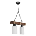 JASMIN Pakabuotis 2xE27/40W/230V rudas/baltas