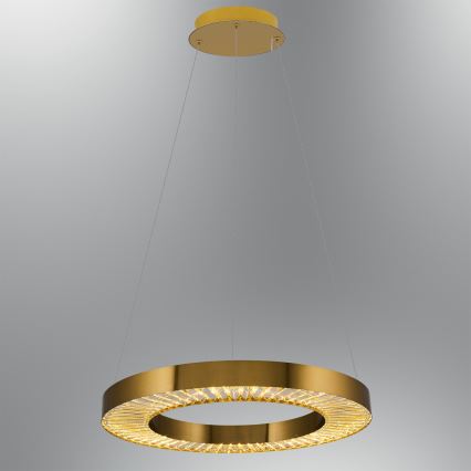 JESI LED pakabintas šviestuvas 35W/230V 3000K, 60 cm, bronzinė