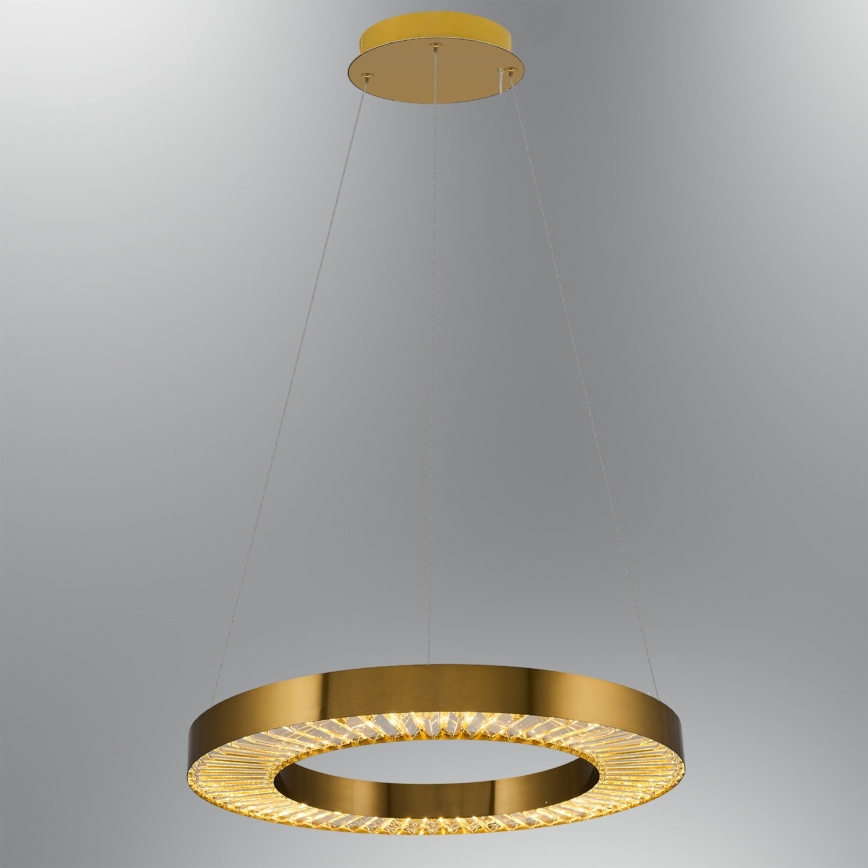 JESI LED pakabintas šviestuvas 35W/230V 3000K, 60 cm, bronzinė