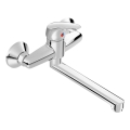 JIKA H3111N70042301 - Maišytuvas praustuvui TALAS 15,5 cm blizgus chromas