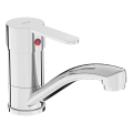 JIKA H3511Z10042201 - Maišytuvas plautuvei LYRA 14,3 cm blizgus chromas