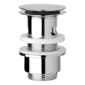 JIKA H3917100040001 - praustuvo CLICK-CLACK išleidimo vožtuvas, skersmuo 6,3 cm, blizgus chromas